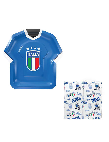 Kit de aniversário Federação Italiana de Futebol 75 peças