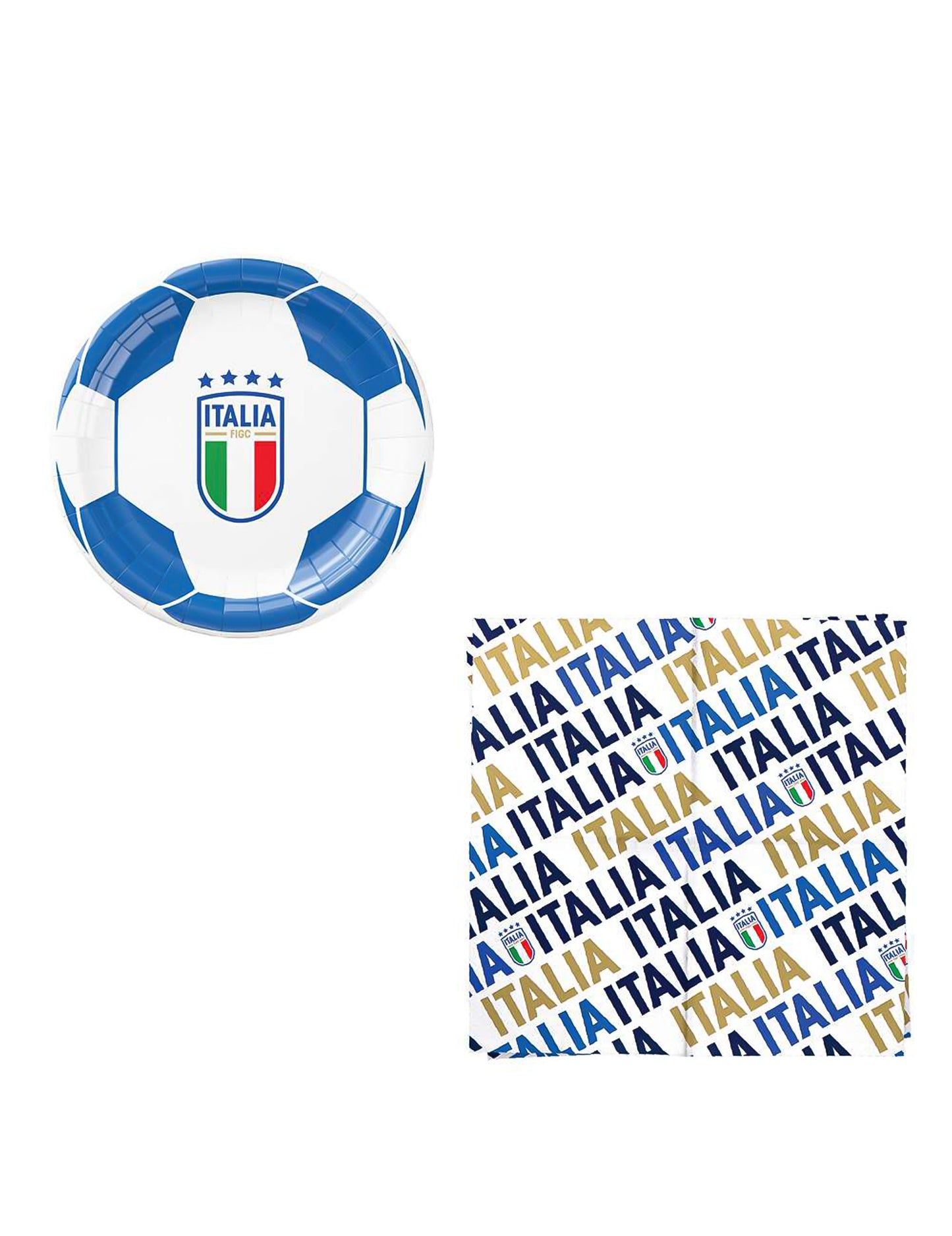 Kit de aniversário Federação Italiana de Futebol 75 peças