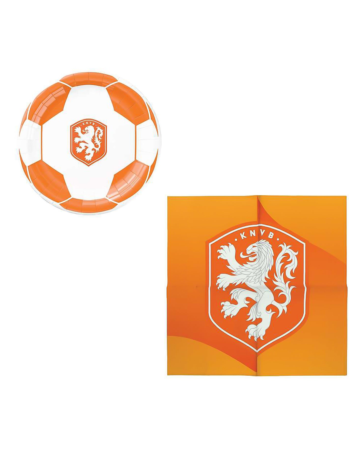 Kit de aniversário Federação Holandesa de Futebol 44 peças