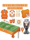 Kit de aniversário Federação Holandesa de Futebol 75 peças