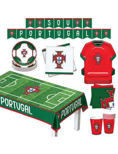 Kit de aniversário Federação Portuguesa de Futebol 44 peças