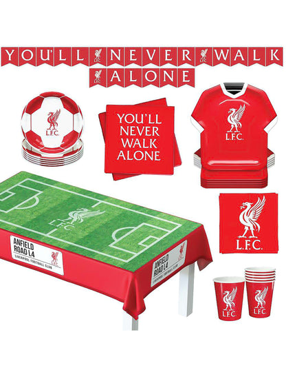 Kit de aniversário Liverpool Football Club 44 peças