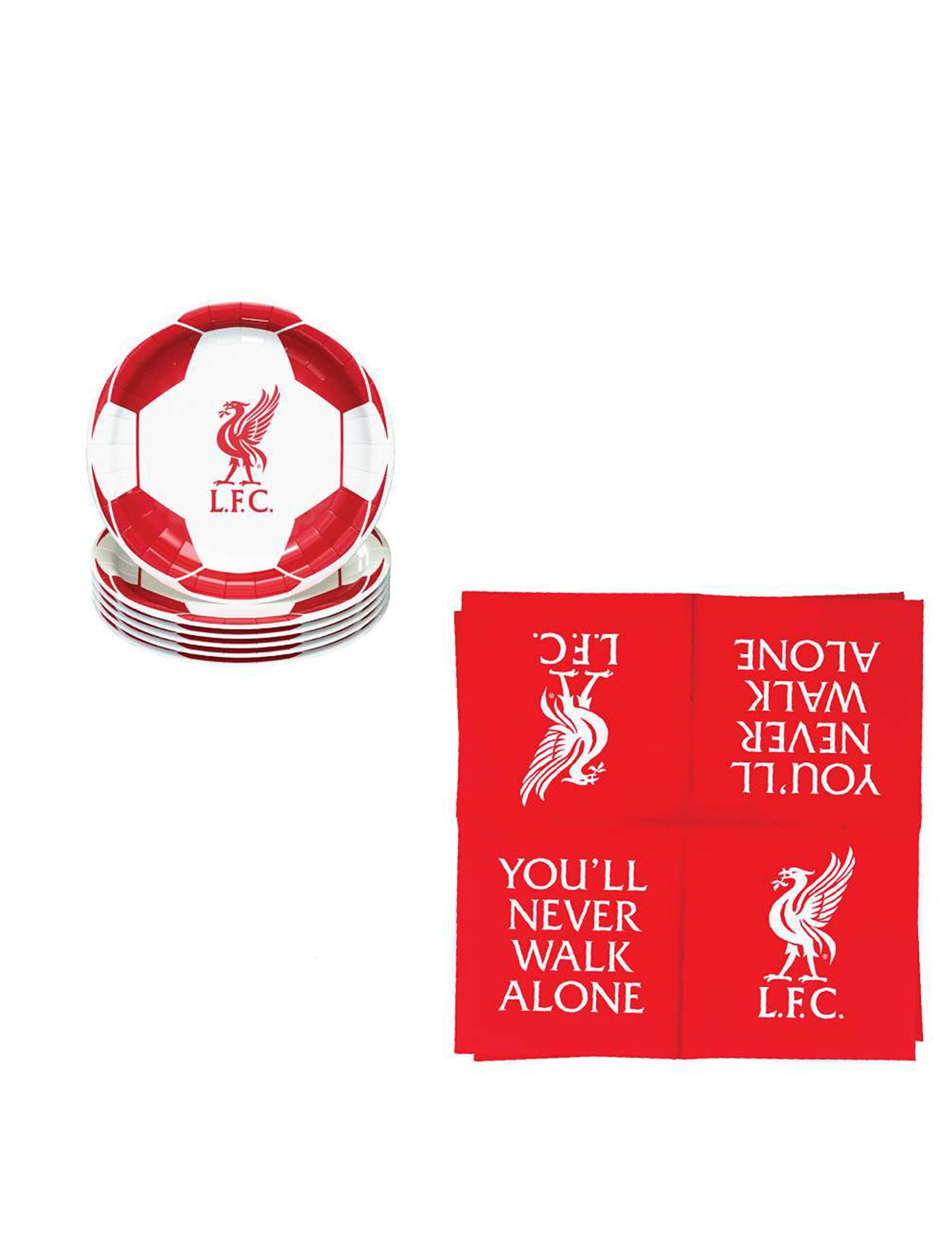 Kit de aniversário Liverpool Football Club 44 peças