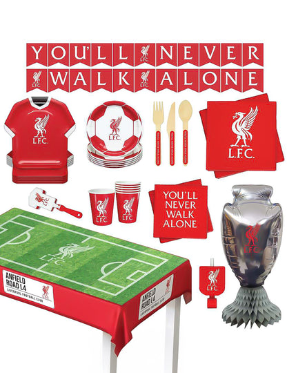 Kit de aniversário Liverpool Football Club 75 peças