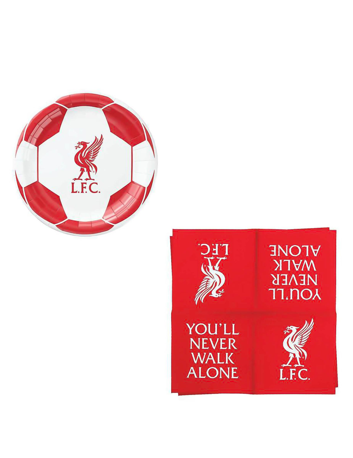 Kit de aniversário Liverpool Football Club 75 peças