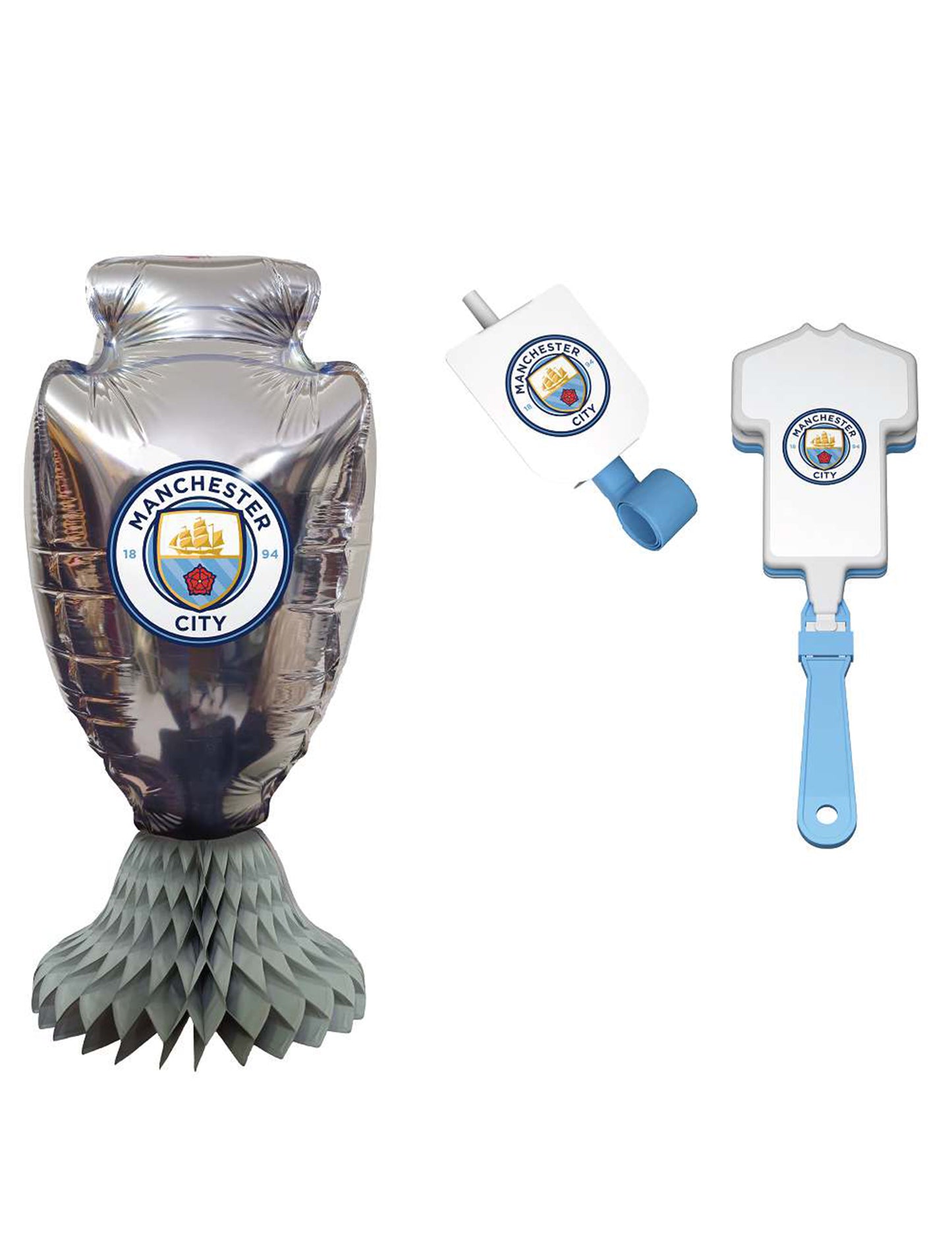 Kit de aniversário Manchester City Football Club 75 peças