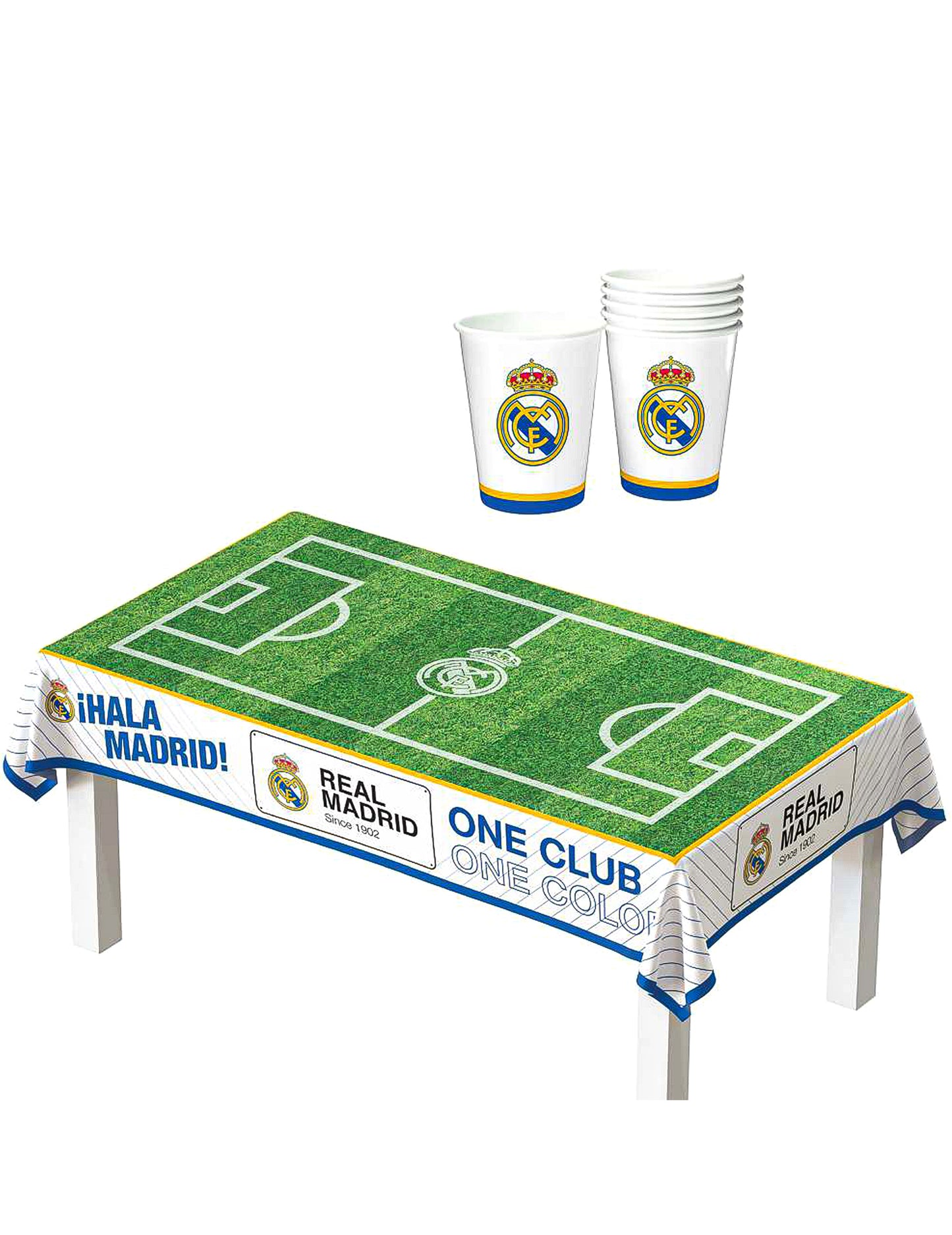 Kit de aniversário Real Madrid CF 44 peças