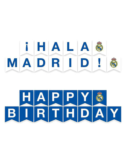 Kit de aniversário Real Madrid CF 44 peças