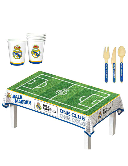 Kit de aniversário Real Madrid CF 75 peças
