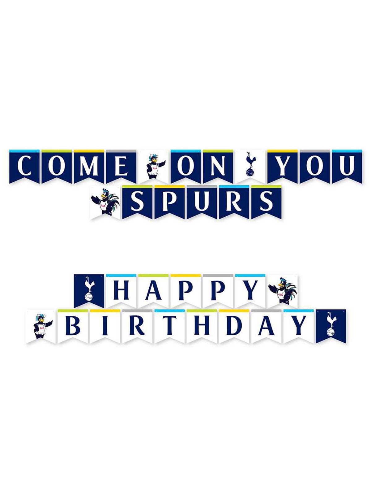 Kit de aniversário Tottenham Hotspur Football Club 75 peças