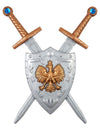 Kit para criança Escudo e 2 Espadas