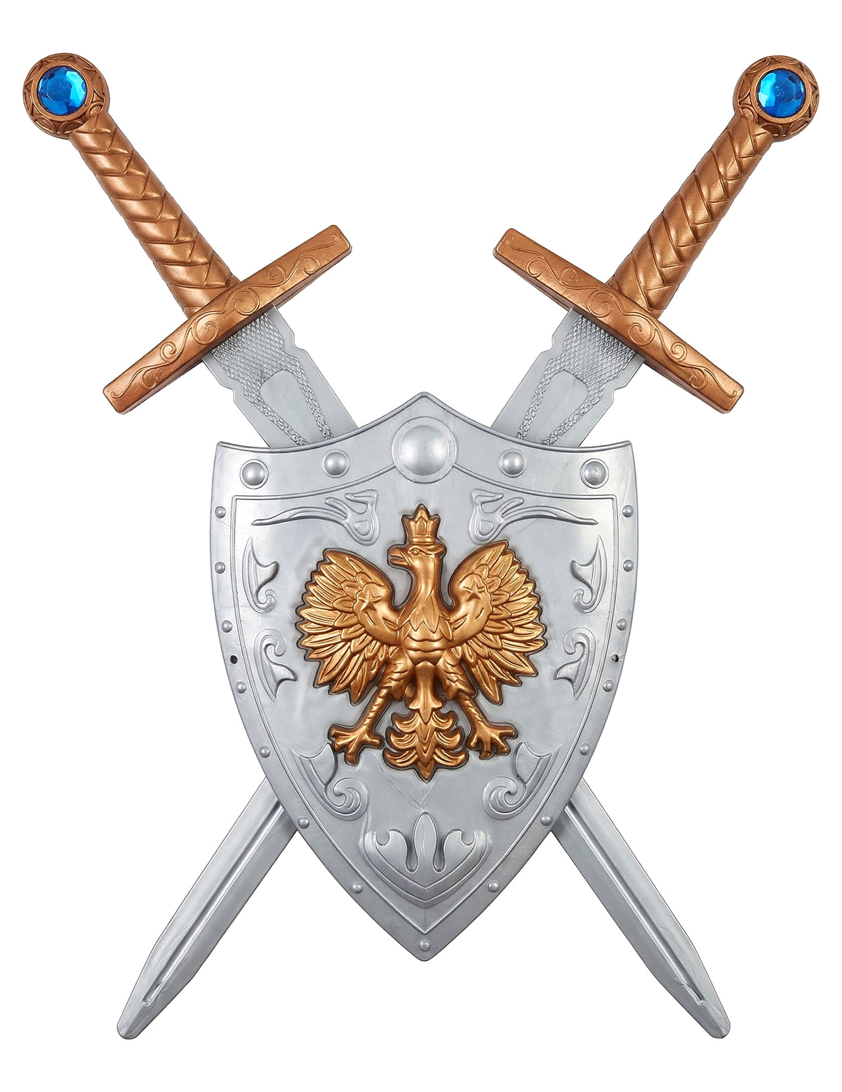 Kit para criança Escudo e 2 Espadas