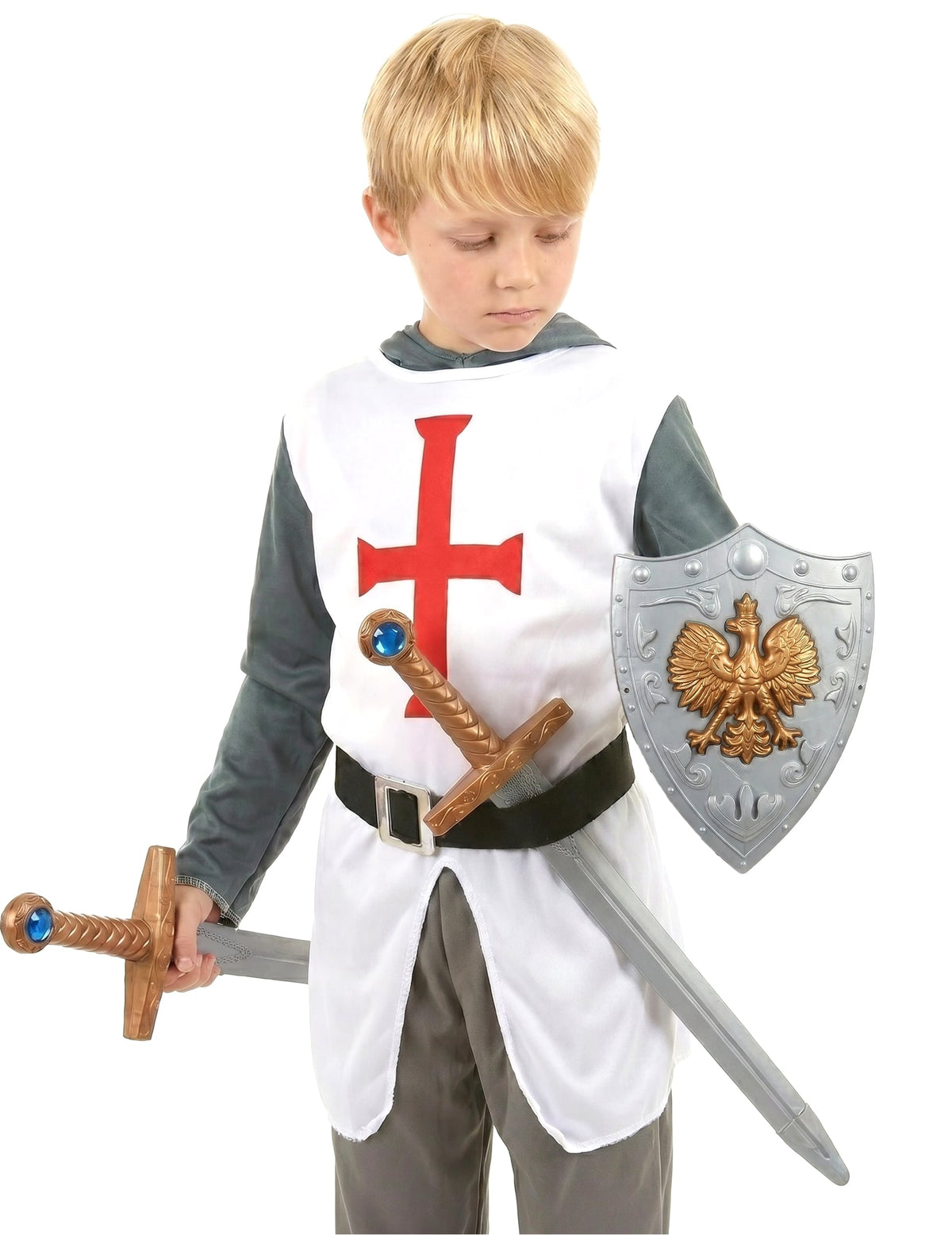 Kit para criança Escudo e 2 Espadas