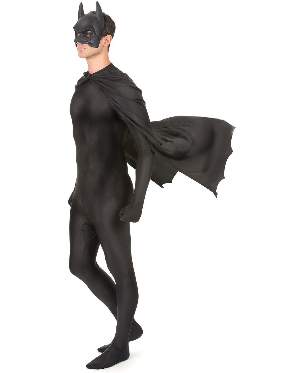 Vue de profil du kit cape et masque Batman™