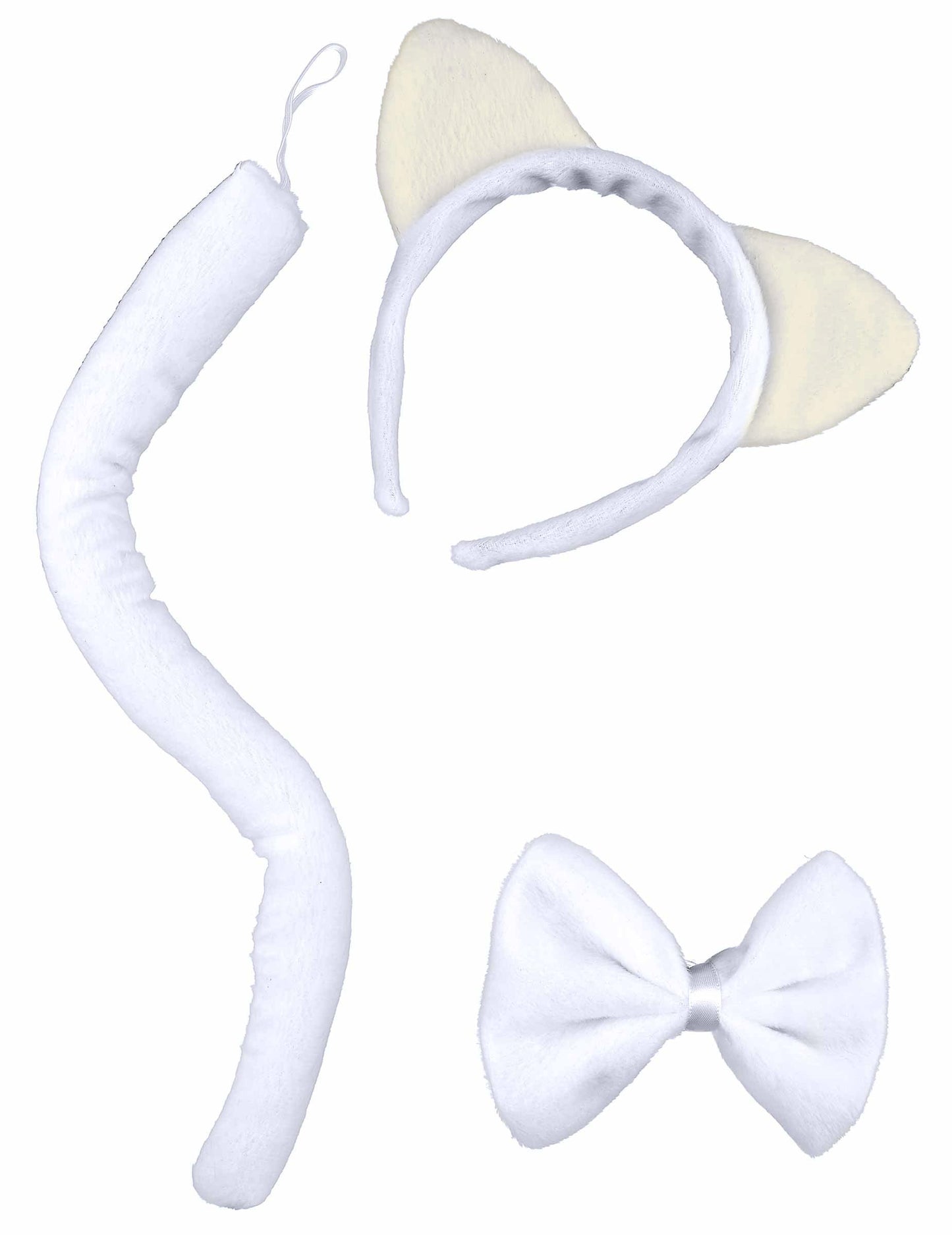 Kit gato branco - adulto