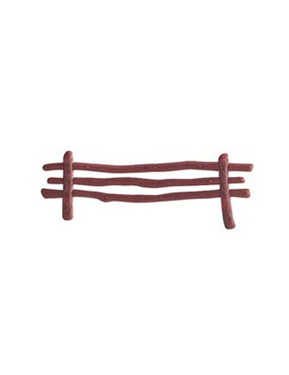 Barrière marron du kit de décoration pour gâteau Peppa Pig