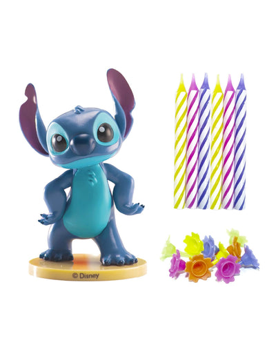 Kit de figuras em PVC Stitch™ com velas