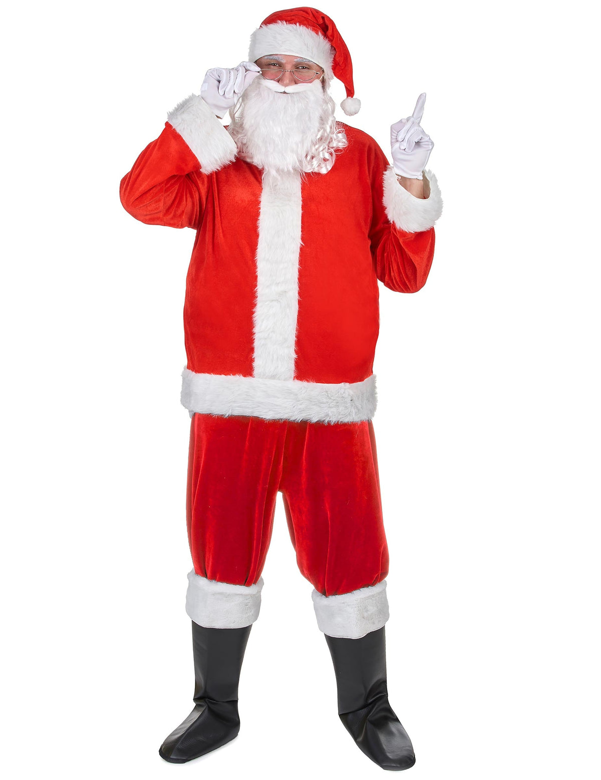 Vue d'ensemble du Kit déguisement Père Noël