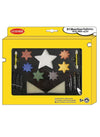 Kit maquillage paillettes étoiles pour enfant multicolore avec accessoires