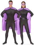 Capas roxas para Halloween