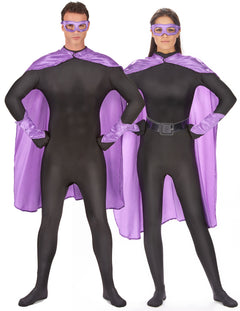 Capas roxas para Halloween