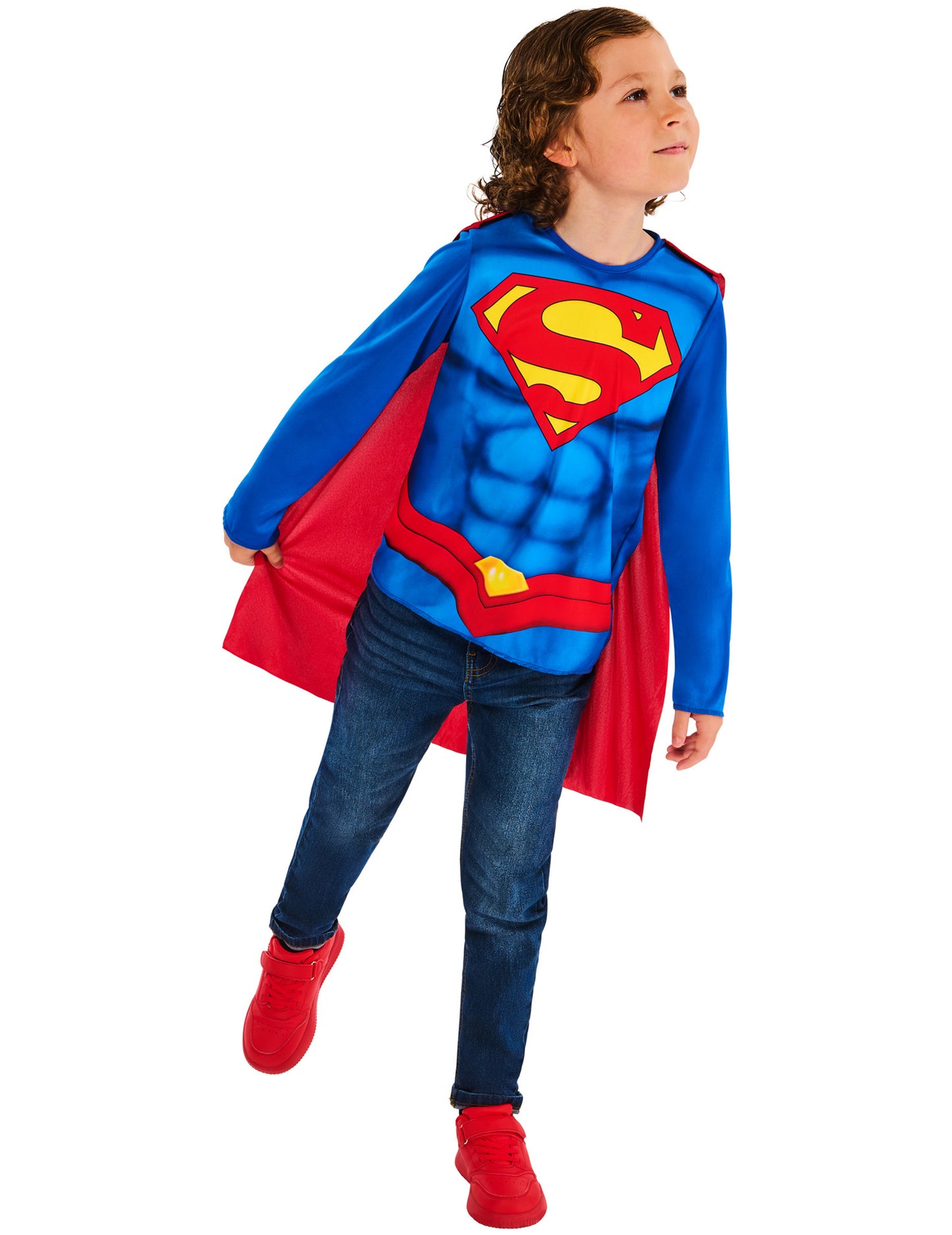Kit de t-shirt e capa do Super-Homem™ para crianças	