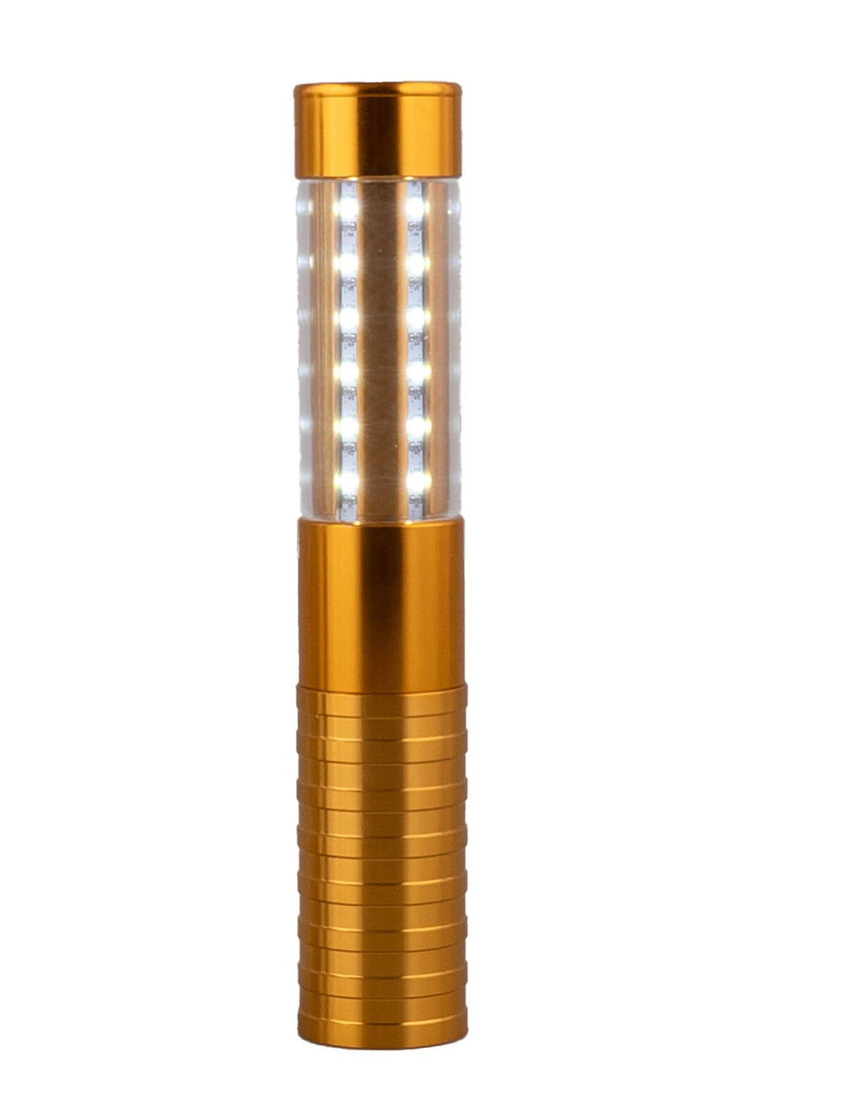 Lâmpada LED cintilante para garrafa dourado