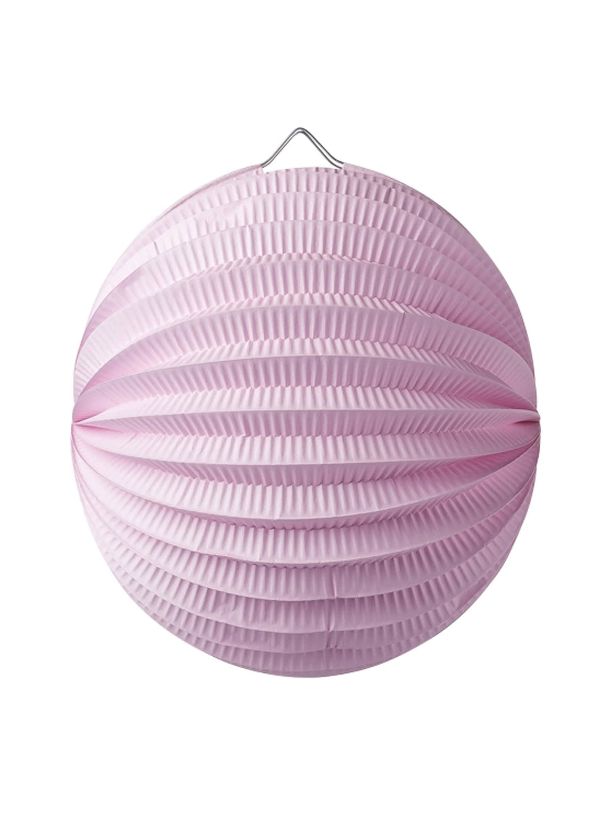 Lanterna bola para decoração cor de rosa em papel grosso
