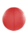 Lanterne japonaise rouge ronde en papier