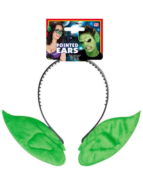 Serre-tête oreilles de lutin pour adulte vertes