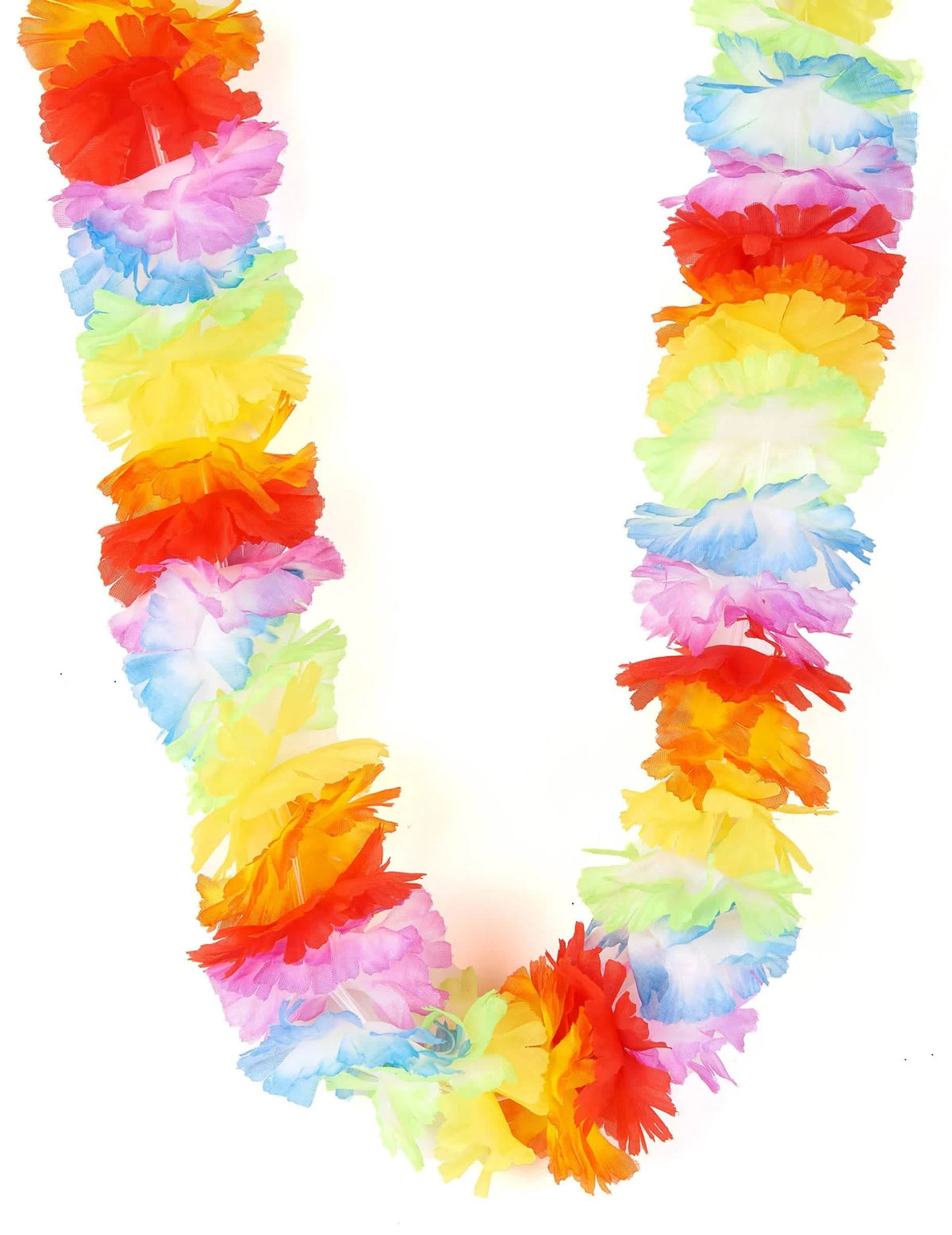 Conjunto de 12 Colares de Flores Multicores