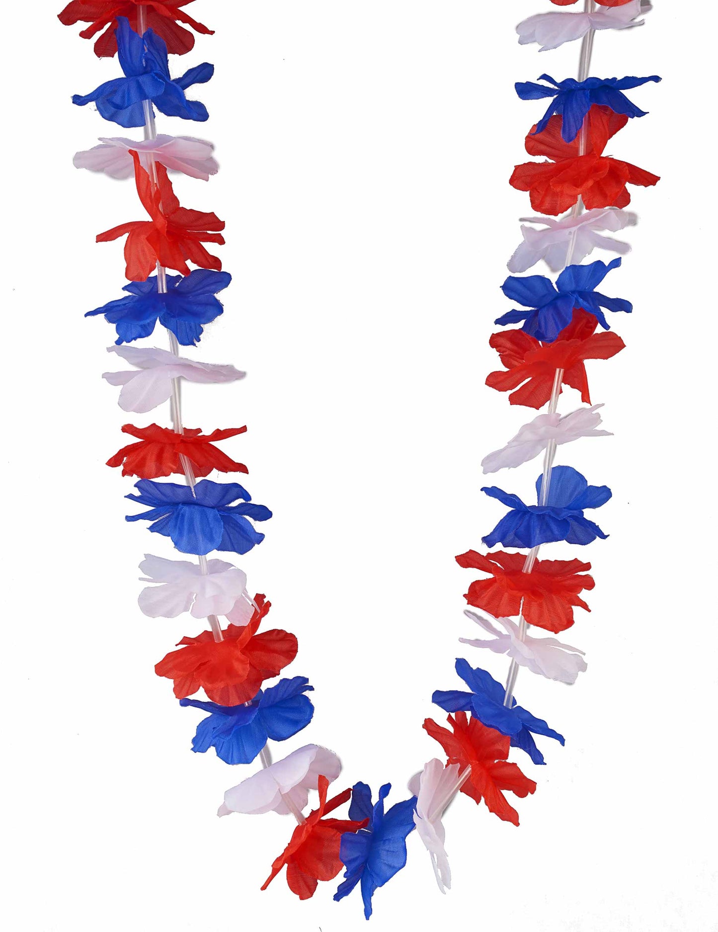 Pack de 12 colares tricolores de apoio a França