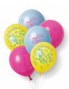 Conjunto de 6 balões de látex Peppa Pig™ 30 cm
