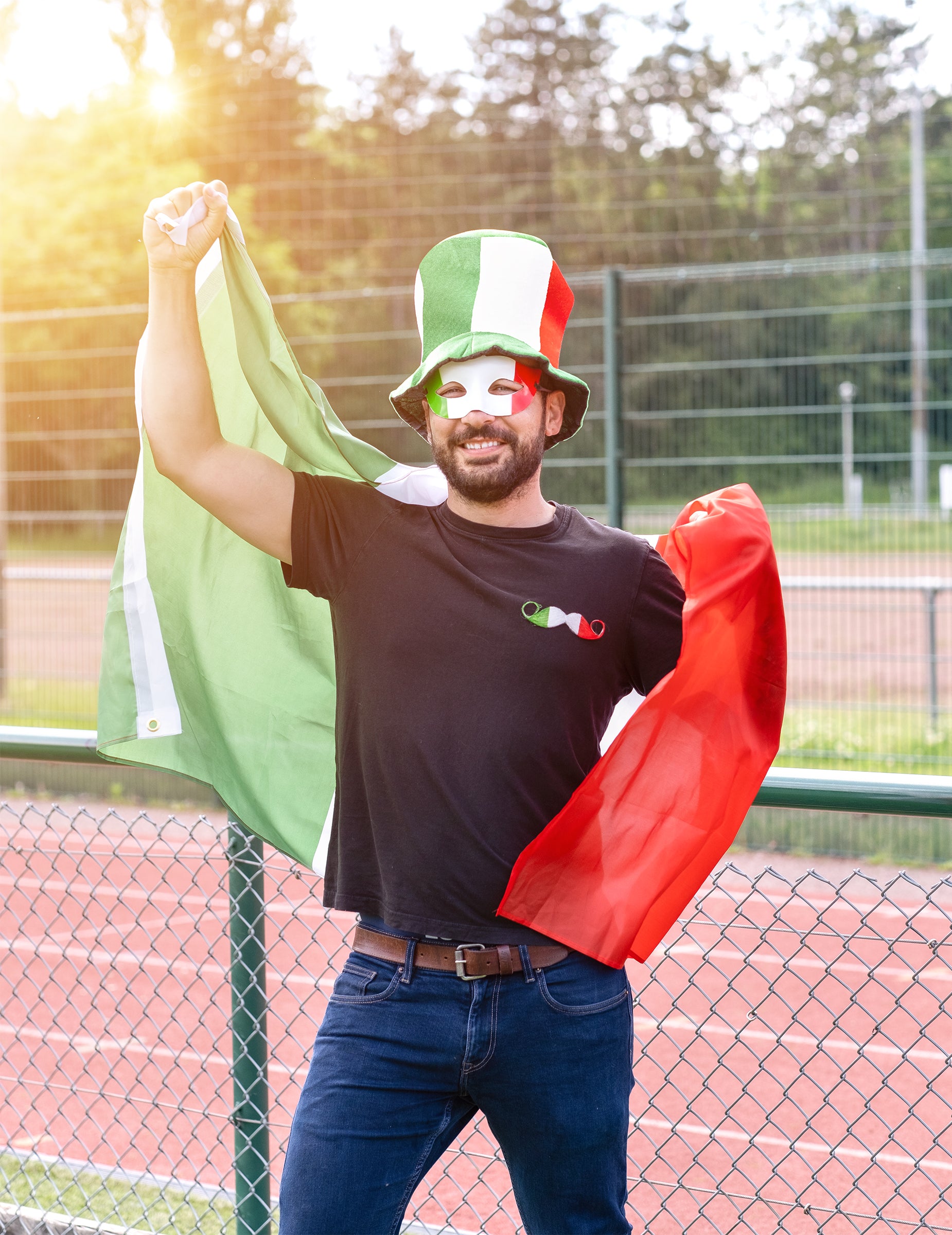Mise en situation du loup Italie