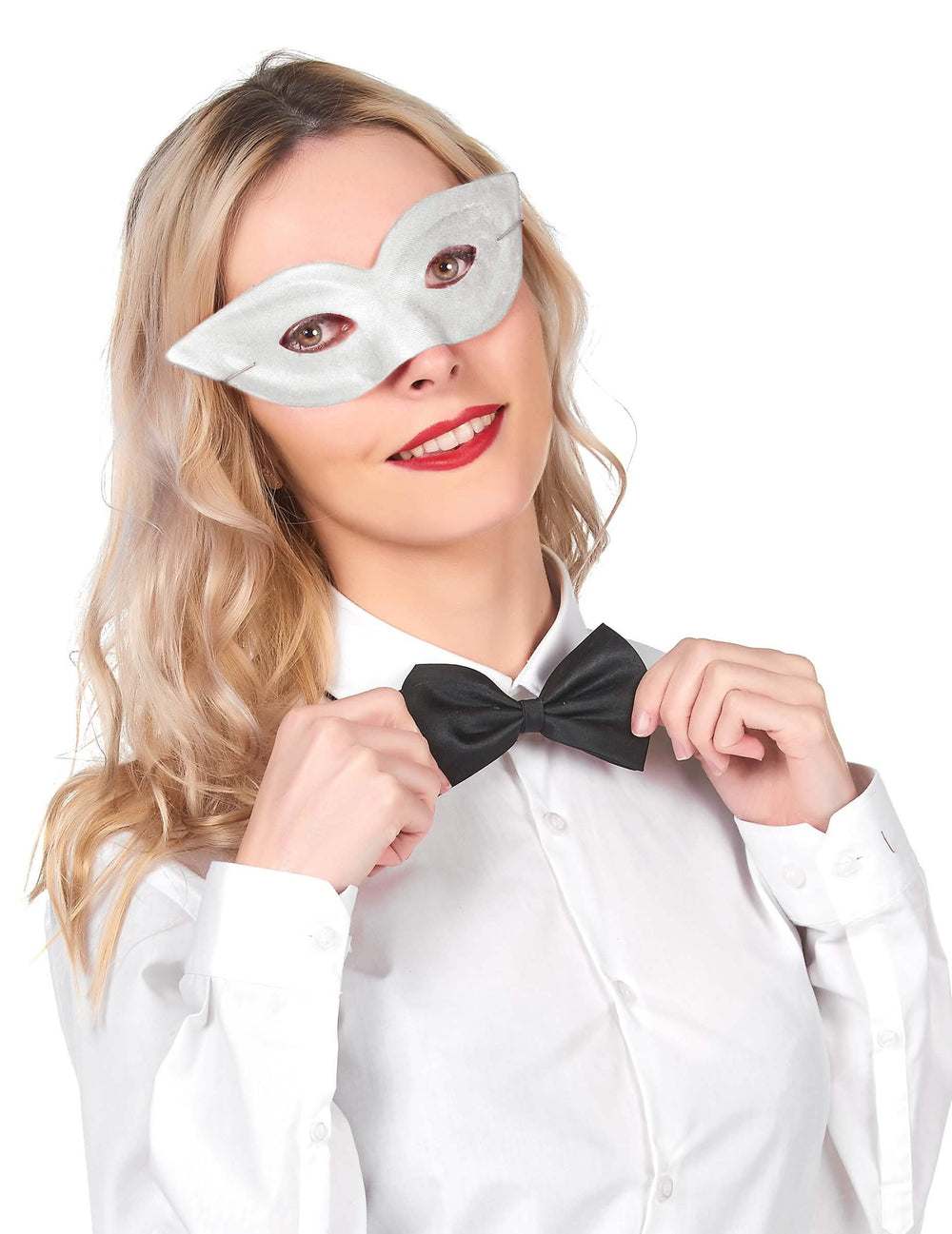 lobo veneziano para adulto branco