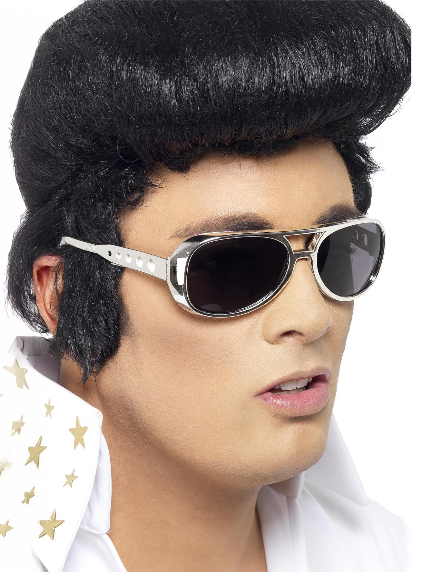 Vue de profil des lunettes Elvis