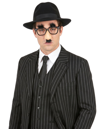 Oculos com nariz e bigode