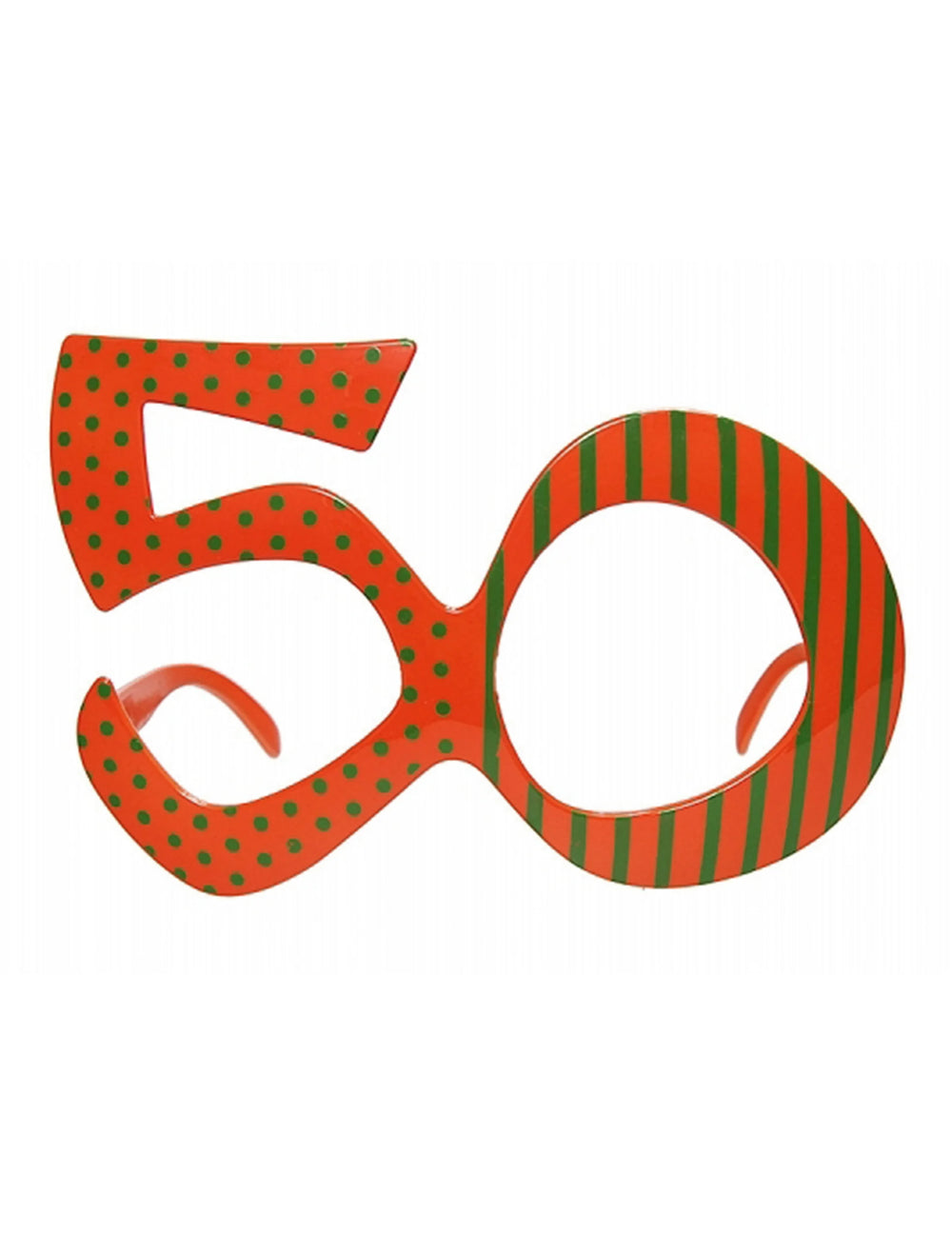 Vue de face des lunettes âge 50