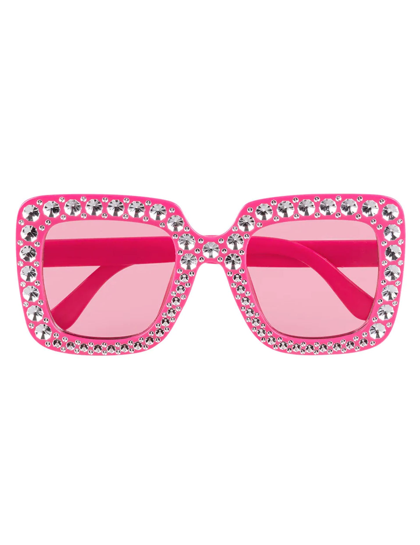 Óculos rosa bling bling