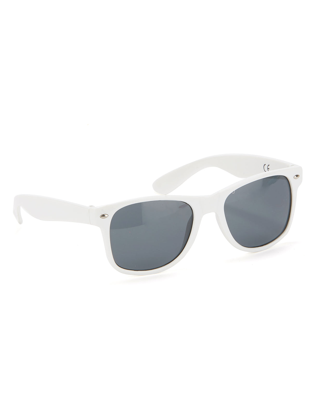Lunettes blues pour adulte blanches