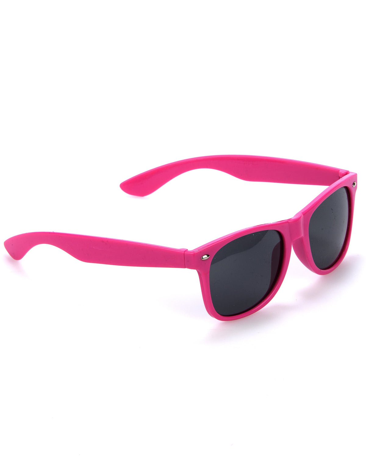 Lunettes blues fluo pour adulte rose