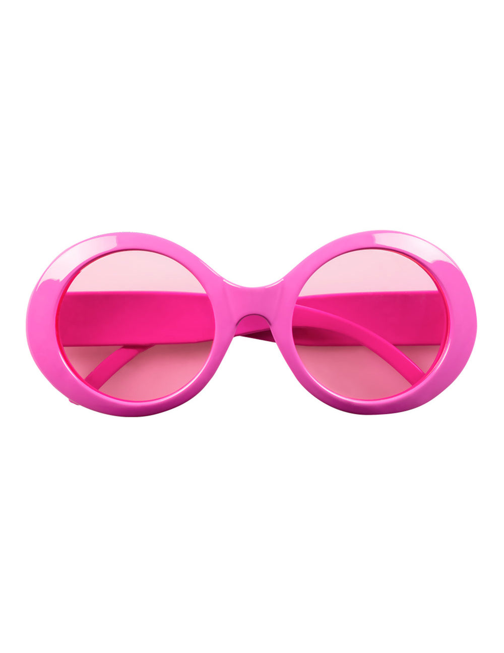Vue de face des lunettes disco pour adulte