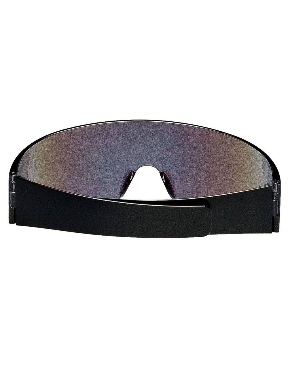 Vue de dos des lunettes futuristes pour adulte