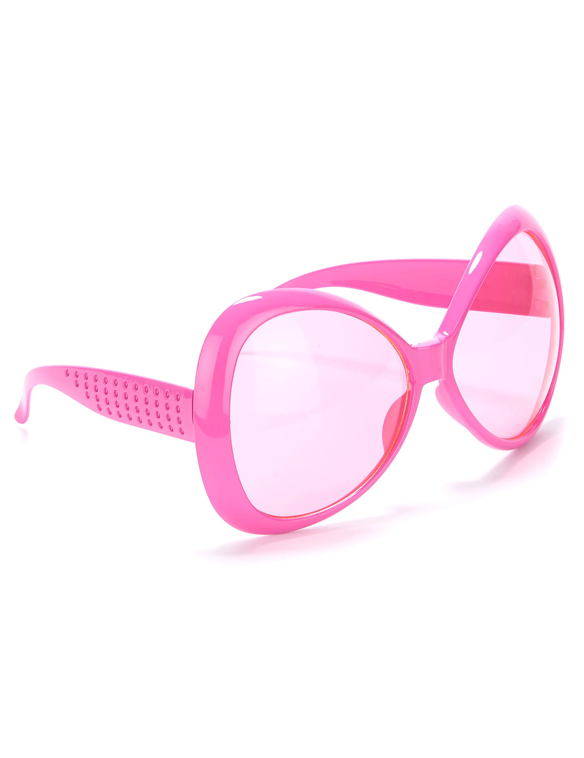 Óculos disco adulto cor-de-rosa