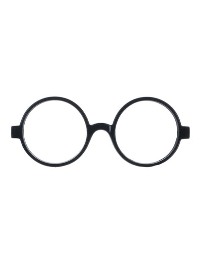 Gros plan sur la monture ronde des lunettes schoolboy