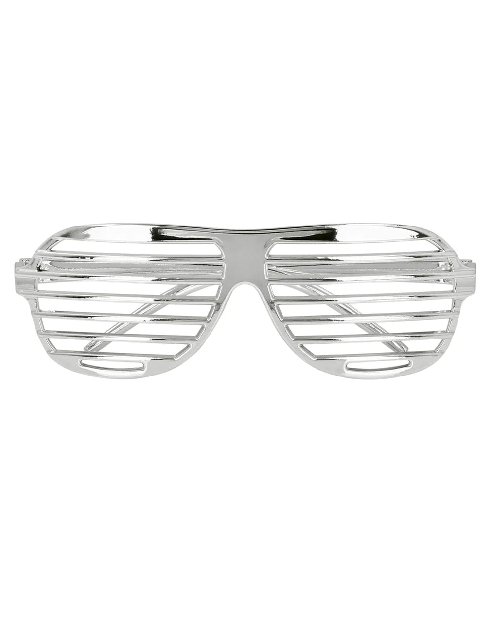 Gros plan sur la face avant des lunettes striées pour adulte