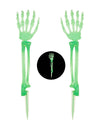 Mãos de esqueleto fosforescentes 46 cm