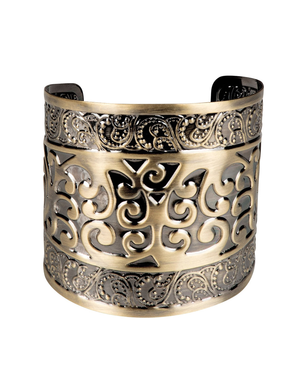 Vue de face de la manchette gladiatrice pour femme