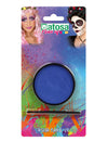 Maquillage à l'eau bleu pour adulte avec pinceau