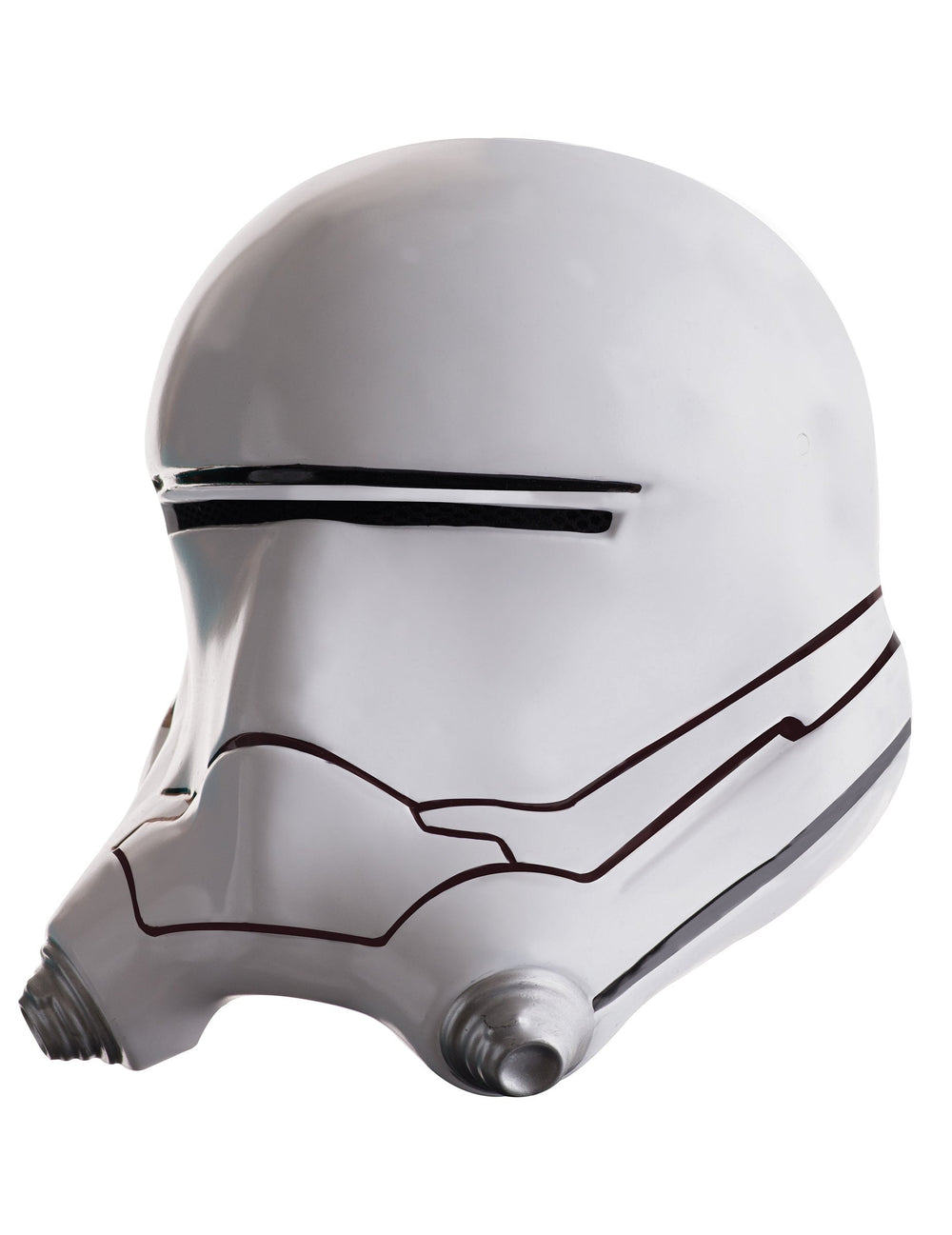Masque luxe casque 2 pièces Flametrooper Star Wars VII pour adulte blanc